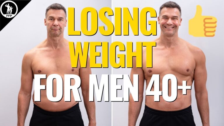 The secret for men lose weight after 40